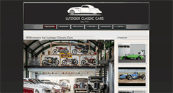 Desktop Screenshot of lutziger-classiccars.ch